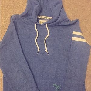PINK: Royal Blue Hoodie, Size: Large
